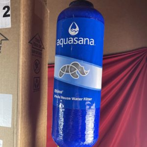 aquasana rhino max flow rhino tank closeup