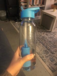 clearly filtered 24oz tritan filtered water bottle review