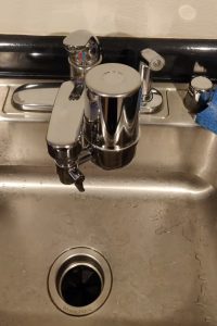 crystal quest faucet mount water filter system