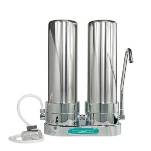 crystal quest fluoride countertop water filter system