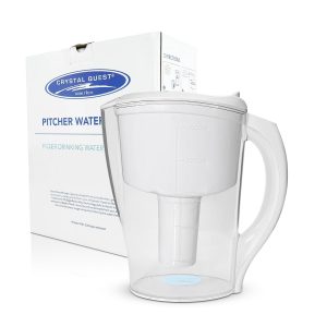 crystal quest water pitcher filter system