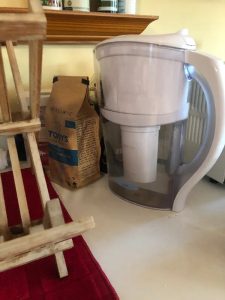 crystal quest water pitcher filter system kitchen countertop