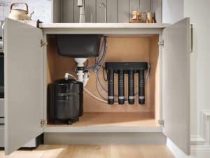 moen reverse osmosis water filtration system under sink