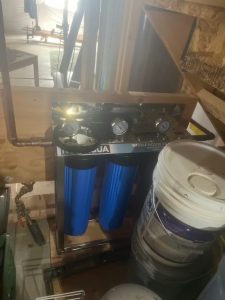 nu aqua 3 stage whole house water filtration system product photo