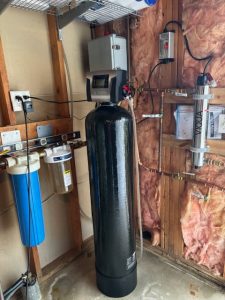 softpro elite he water softener front view