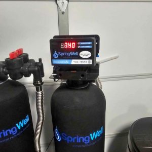 springwell whole house water filter system control head