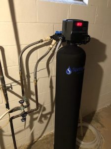 springwell whole house well water filter system basement installation