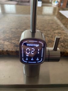 waterdrop G3P600 faucet display